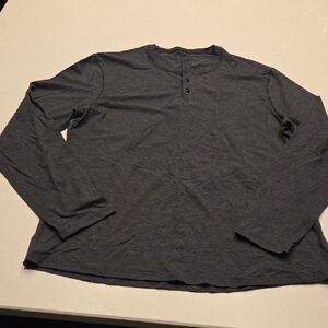 lululemon athletica Charcoal Long Sleeve Shirt